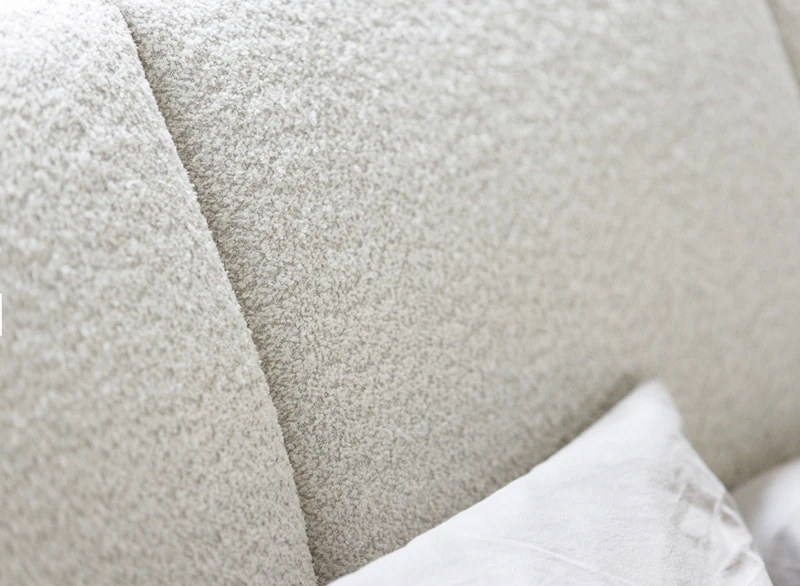 Reed Chunky Boucle Bedstead